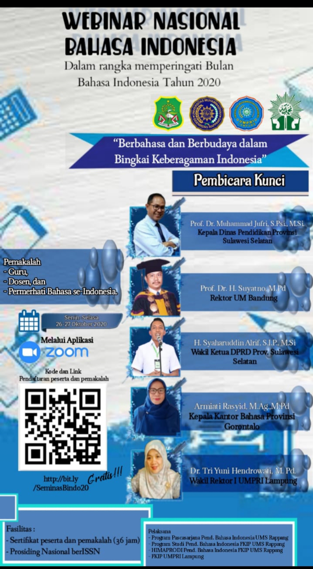 FKIP UMPRI Lampung Adakan Webinar Nasional bertemakan 