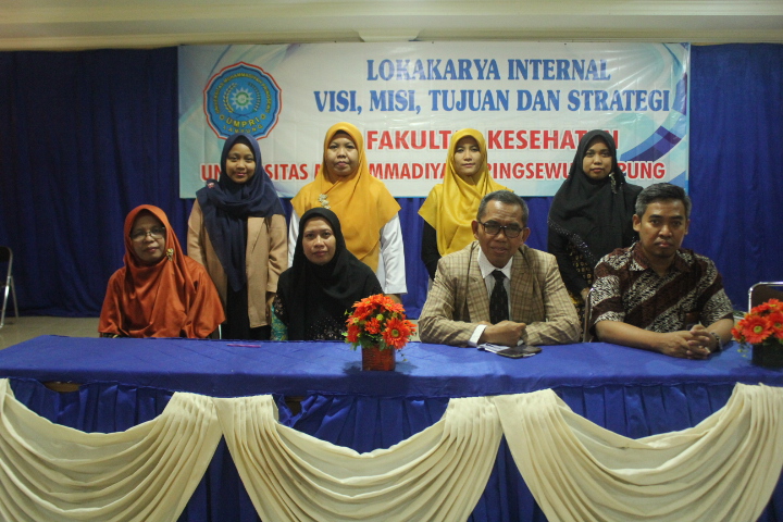 kegiatan lokakarya internal fakultas kesehatan UMPRI